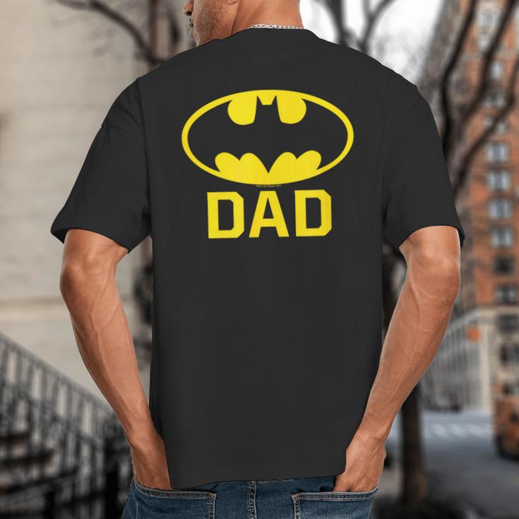 Batman Bat Dad Big And Tall Men's T-Shirt Back Print