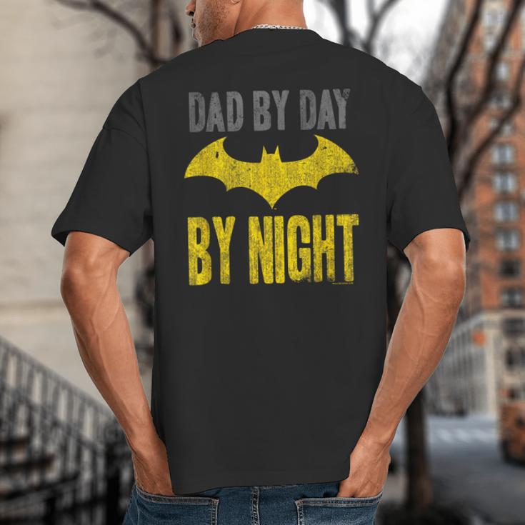 Batman Dad By Day Big And Tall Men's T-Shirt Back Print