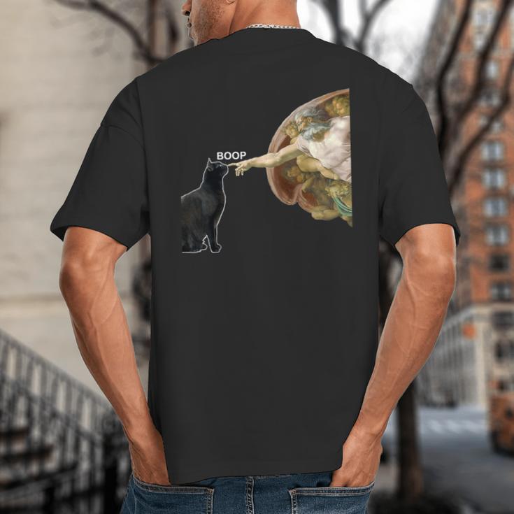 Cat Shirts For MenWomen Cat Shirts For Cat DadMom Big And Tall Men's T-Shirt Back Print
