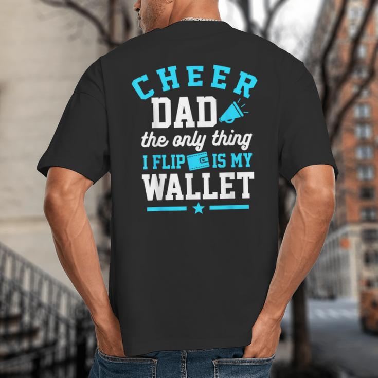 Cheer Dad Shirt Cheerleader Dad Cheerleading Competition Men Big And Tall Men's T-Shirt Back Print