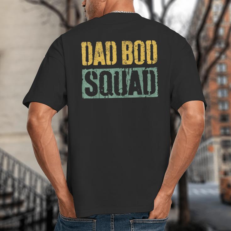 Dad Bod Squad Shirt Men Fathers Day Big And Tall Men's T-Shirt Back Print Dad Bod Squad Shirt Men Fathers Day Big And Tall Men's T-Shirt Back Print