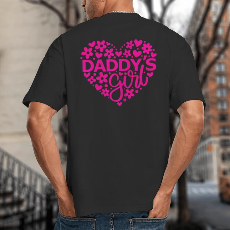 Daddy's Girl Father's Day Idea For a New Dad Big And Tall Men's T-Shirt Back Print Daddy's Girl Father's Day Idea For a New Dad Big And Tall Men's T-Shirt Back Print