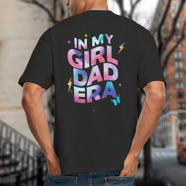 In My Daughter Era Dad Life Soft Pastel Pride Theme Big And Tall Men's T-Shirt Back Print In My Daughter Era Dad Life Soft Pastel Pride Theme Big And Tall Men's T-Shirt Back Print