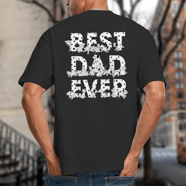 Disney 101 Dalmatians Best Dad Ever Father's Day Big And Tall Men's T-Shirt Back Print Disney 101 Dalmatians Best Dad Ever Father's Day Big And Tall Men's T-Shirt Back Print