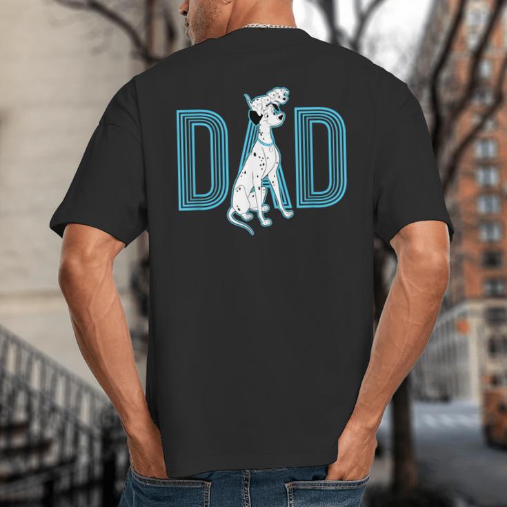 Disney 101 Dalmatians Pongo And Penny Dad Big And Tall Men's T-Shirt Back Print