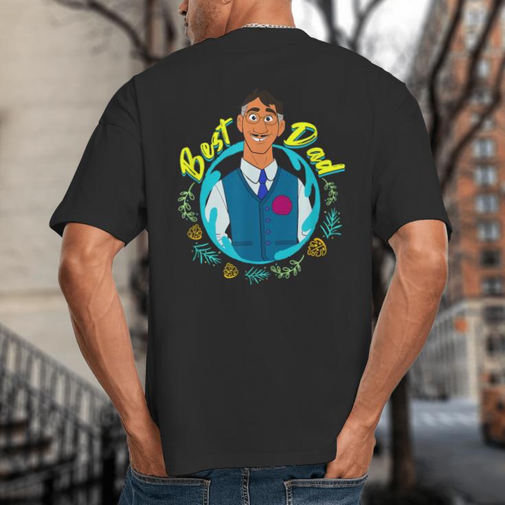 Disney Encanto Agustin Madrigal Best Dad Portrait Small Big And Tall Men's T-Shirt Back Print