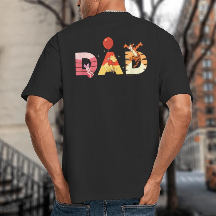 Disney Winnie The Pooh And Friends Dad Father's Day Birthday Big And Tall Men's T-Shirt Back Print