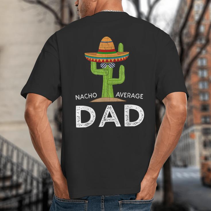 Fun Hilarious Dad Joke Saying Dad Humor Big And Tall Men's T-Shirt Back Print