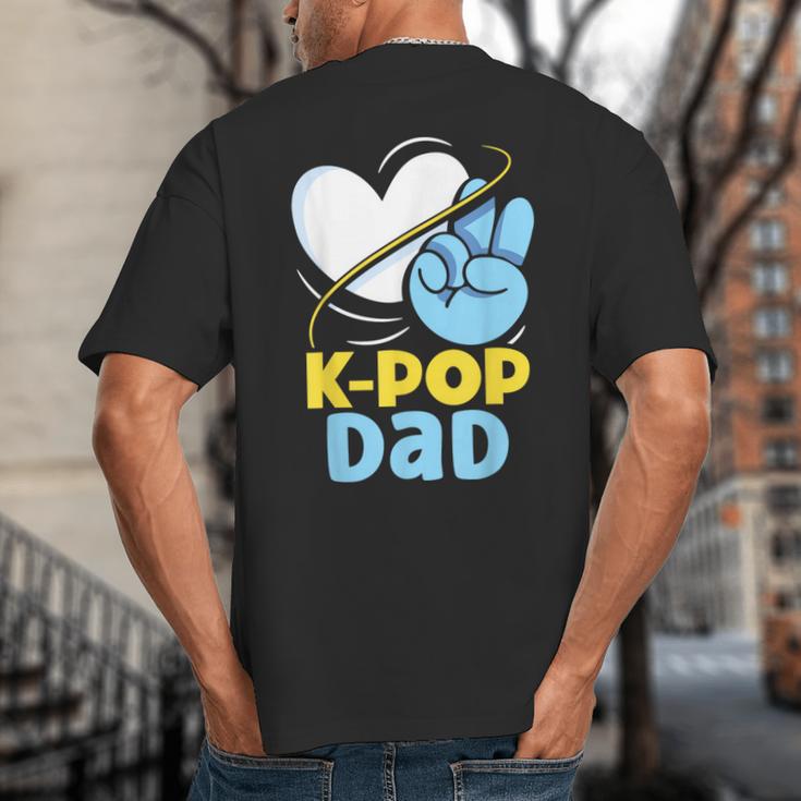 K-POP Dad Korean Lover K-Pop Music Cute Father Daddy Papa Big And Tall Men's T-Shirt Back Print K-POP Dad Korean Lover K-Pop Music Cute Father Daddy Papa Big And Tall Men's T-Shirt Back Print