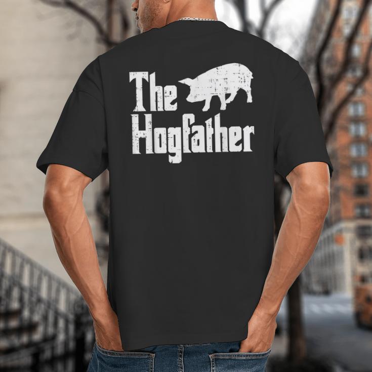 Pig The Hogfather Hog Dad Fathers Day Parody Papa Men Big And Tall Men's T-Shirt Back Print Pig The Hogfather Hog Dad Fathers Day Parody Papa Men Big And Tall Men's T-Shirt Back Print