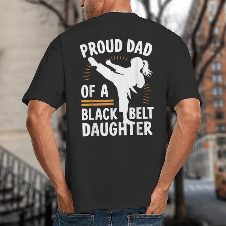 Proud Dad Of A Belt Daughter Big And Tall Men's T-Shirt Back Print Proud Dad Of A Belt Daughter Big And Tall Men's T-Shirt Back Print