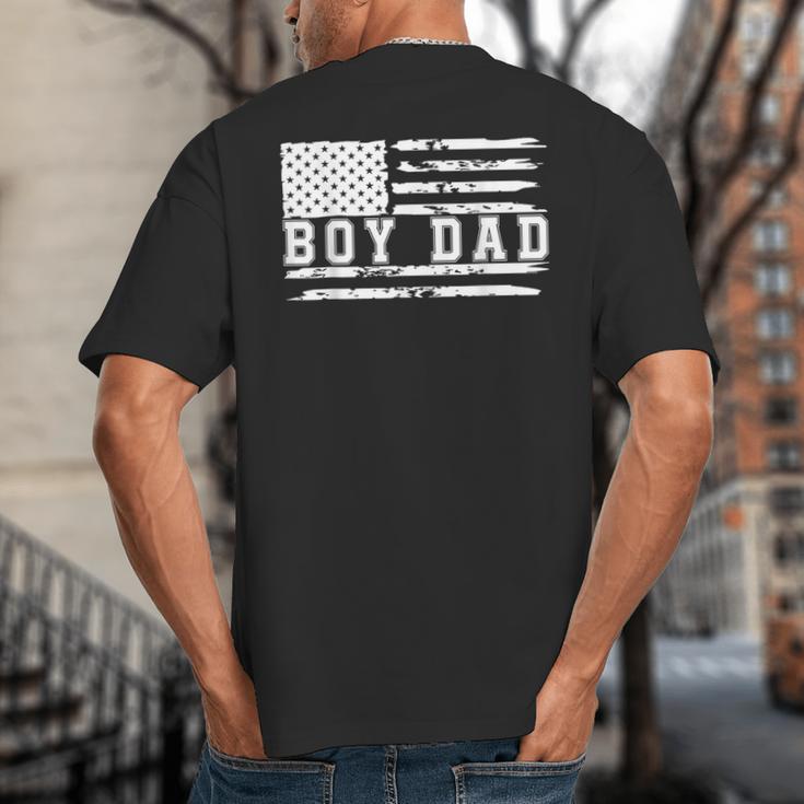 Proud Dad Of Boy Father Of Boys For Dad Xmas Fathers Day Big And Tall Men's T-Shirt Back Print Proud Dad Of Boy Father Of Boys For Dad Xmas Fathers Day Big And Tall Men's T-Shirt Back Print