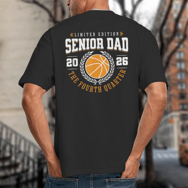 Senior Basketball Dad 2026 The Final Quarter Big And Tall Men's T-Shirt Back Print
