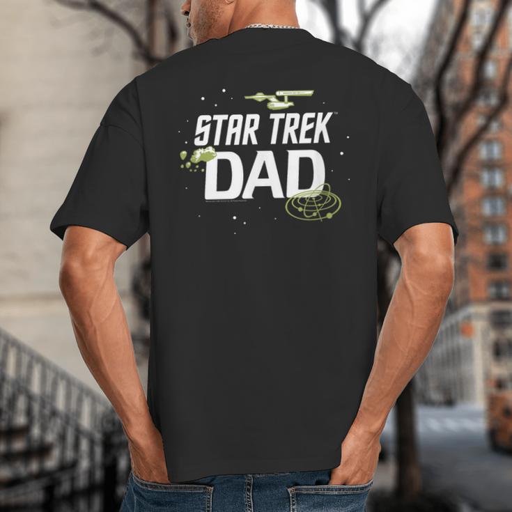 Star Trek Father's Day Star Trek Dad Icons Big And Tall Men's T-Shirt Back Print