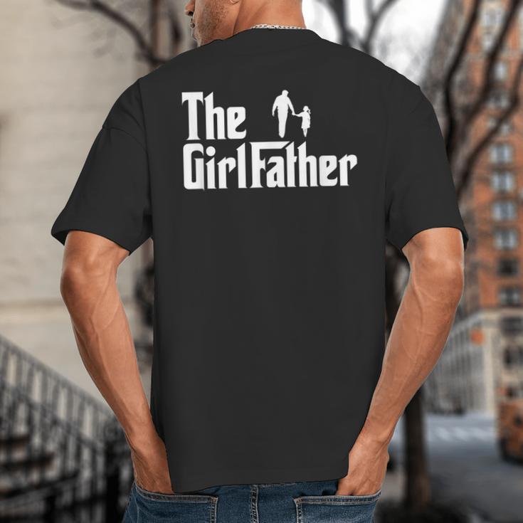 Threadrock The Girl Father Dad Of Girls Daddy Daughter Big And Tall Men's T-Shirt Back Print