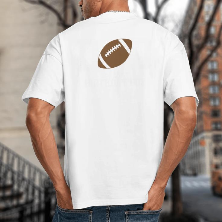 Dad Of The Birthday Boy Football Lover First Birthday Party Big And Tall Men's T-Shirt Back Print Dad Of The Birthday Boy Football Lover First Birthday Party Big And Tall Men's T-Shirt Back Print