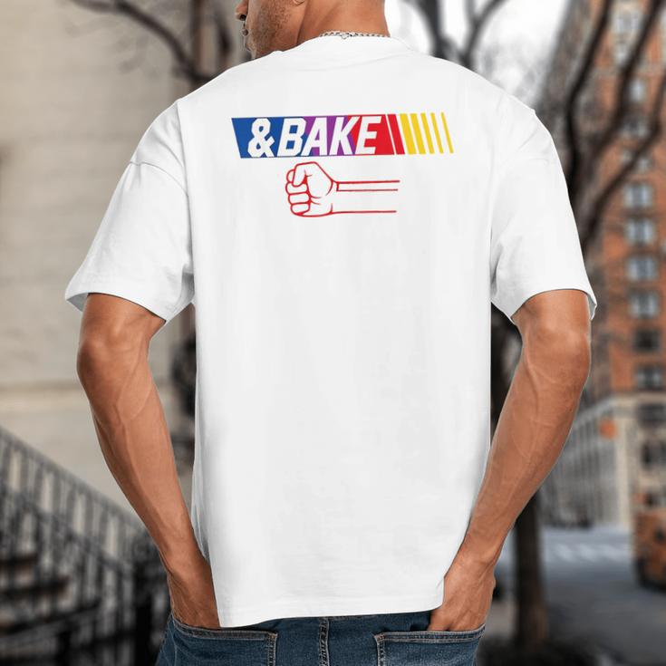 Dad Kid Matching Shake And Bake Bake Big And Tall Men's T-Shirt Back Print Dad Kid Matching Shake And Bake Bake Big And Tall Men's T-Shirt Back Print