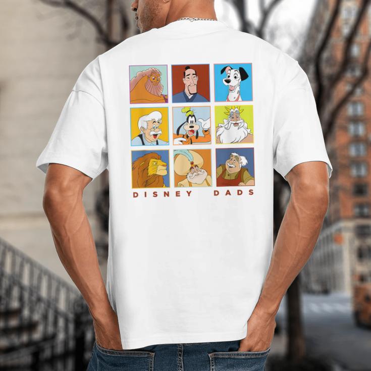 Disney Classic Father's Day Disney Dads Colorful Panels Big And Tall Men's T-Shirt Back Print Disney Classic Father's Day Disney Dads Colorful Panels Big And Tall Men's T-Shirt Back Print