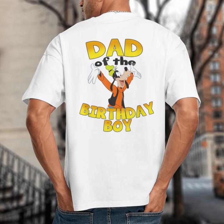 Disney Mickey & Friends Goofy Dad Of The Birthday Boy Big And Tall Men's T-Shirt Back Print Disney Mickey & Friends Goofy Dad Of The Birthday Boy Big And Tall Men's T-Shirt Back Print