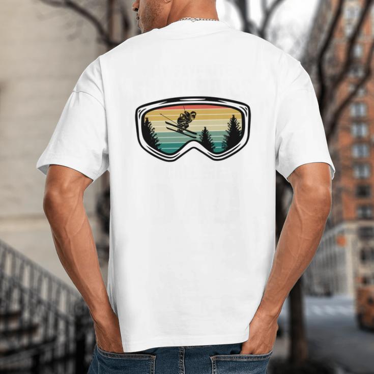 My Favorite Ski Buddies Call Me Dad For Ski Dad Big And Tall Men's T-Shirt Back Print My Favorite Ski Buddies Call Me Dad For Ski Dad Big And Tall Men's T-Shirt Back Print