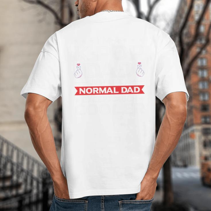 I'm A K-Pop Dad Just Like Normal Dad Except Much Cooler Big And Tall Men's T-Shirt Back Print