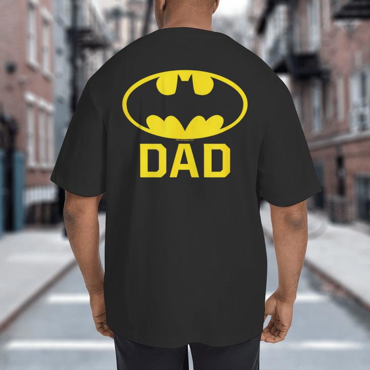 Batman Bat Dad Big And Tall Men's T-Shirt Back Print