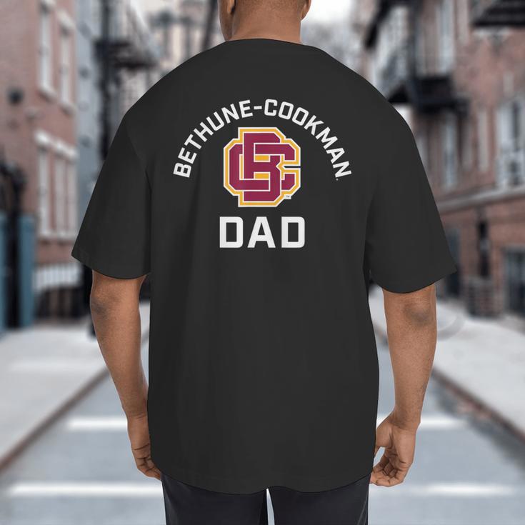 Bethune-Cookman University Wildcats Arched Dad Big And Tall Men's T-Shirt Back Print