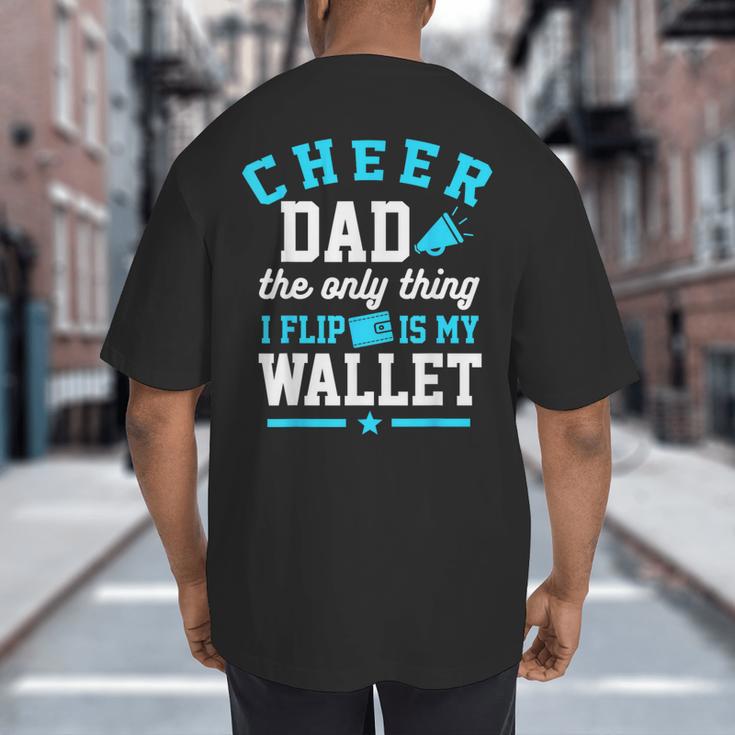 Cheer Dad Shirt Cheerleader Dad Cheerleading Competition Men Big And Tall Men's T-Shirt Back Print