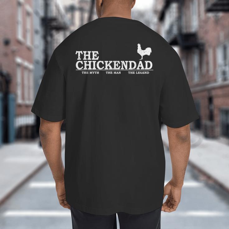 The Chicken Dad Pet Lover Tee Cute T-Shirt Big And Tall Men's T-Shirt Back Print The Chicken Dad Pet Lover Tee Cute T-Shirt Big And Tall Men's T-Shirt Back Print