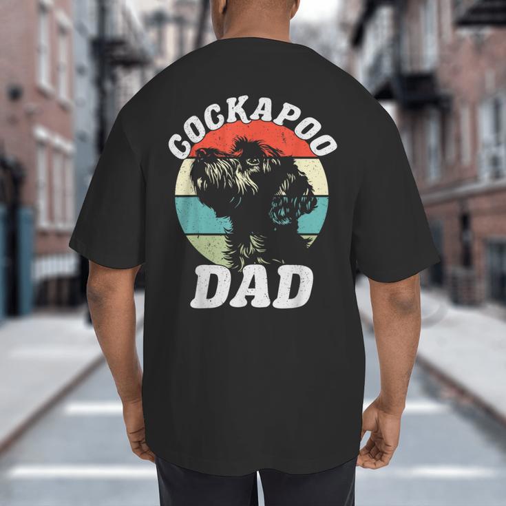 Cockapoo Dad Dog Father's Day Vintage Pet Men Women Kids Big And Tall Men's T-Shirt Back Print