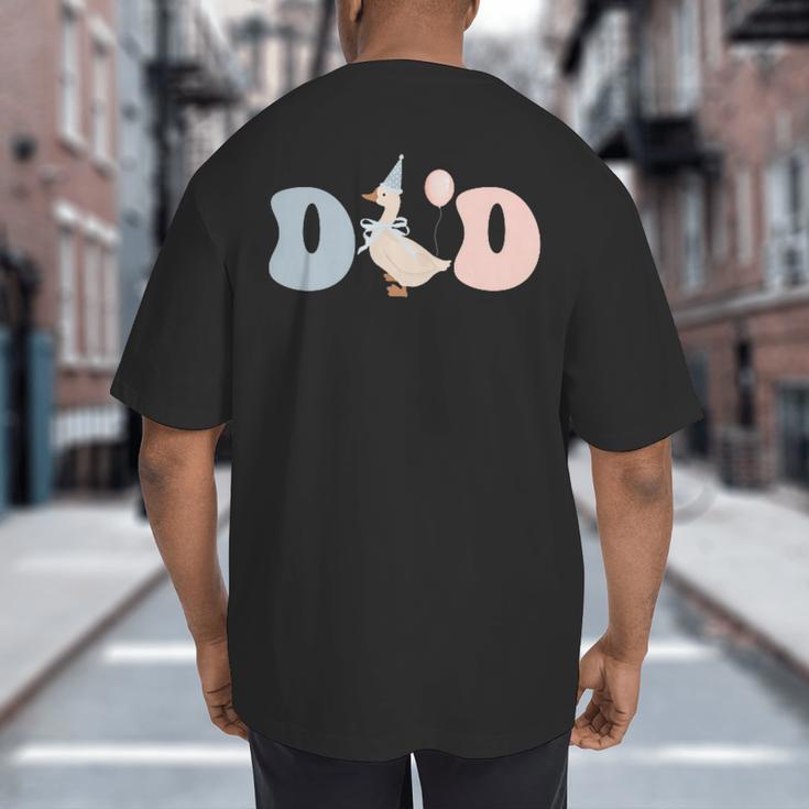 Dad Daddy Of The Birthday Silly Goose Family Big And Tall Men's T-Shirt Back Print Dad Daddy Of The Birthday Silly Goose Family Big And Tall Men's T-Shirt Back Print