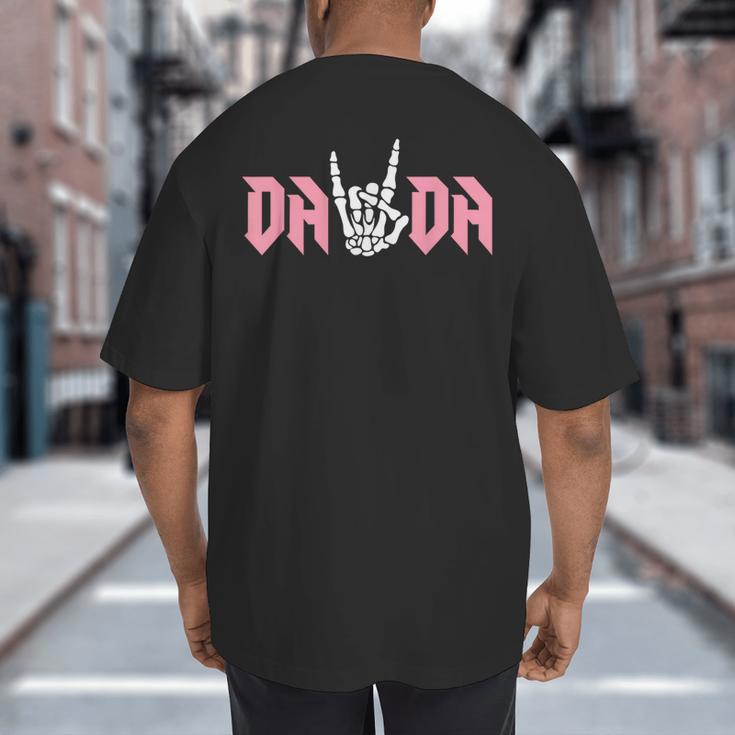 Dada Of The Bad Two The Bone Birthday 2 Years Old Birthday Big And Tall Men's T-Shirt Back Print
