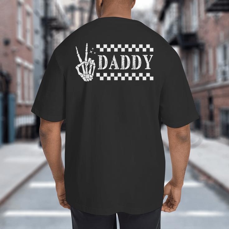 Daddy Family Birthday Matching Bad Two The Bone Bday Big And Tall Men's T-Shirt Back Print