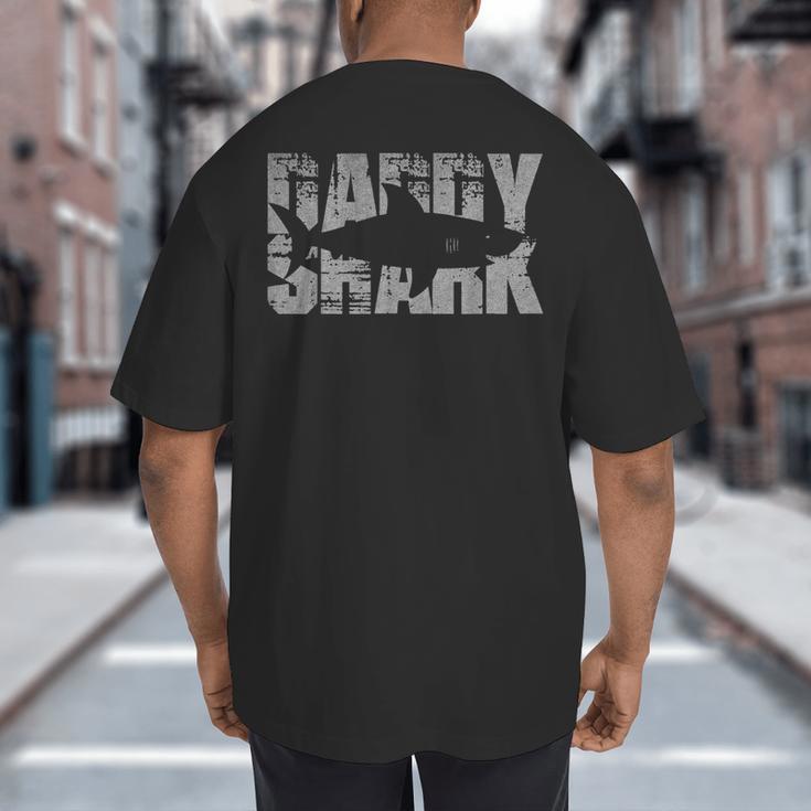 Daddy Shark Shark For Dad Big And Tall Men's T-Shirt Back Print Daddy Shark Shark For Dad Big And Tall Men's T-Shirt Back Print