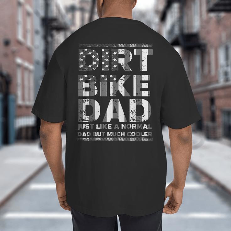 Dirt Bike DAD Bike Motocross Enduro US Flag Shirt T-Shirt Big And Tall Men's T-Shirt Back Print Dirt Bike DAD Bike Motocross Enduro US Flag Shirt T-Shirt Big And Tall Men's T-Shirt Back Print