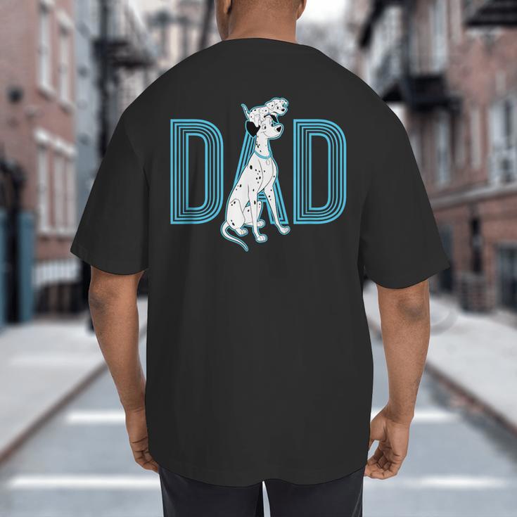 Disney 101 Dalmatians Pongo And Penny Dad Big And Tall Men's T-Shirt Back Print