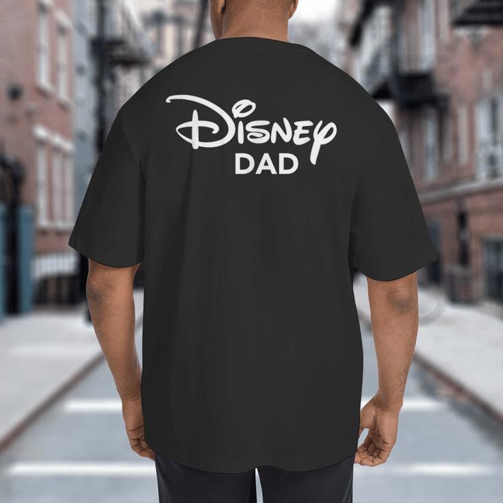 Disney Dad Big And Tall Men's T-Shirt Back Print