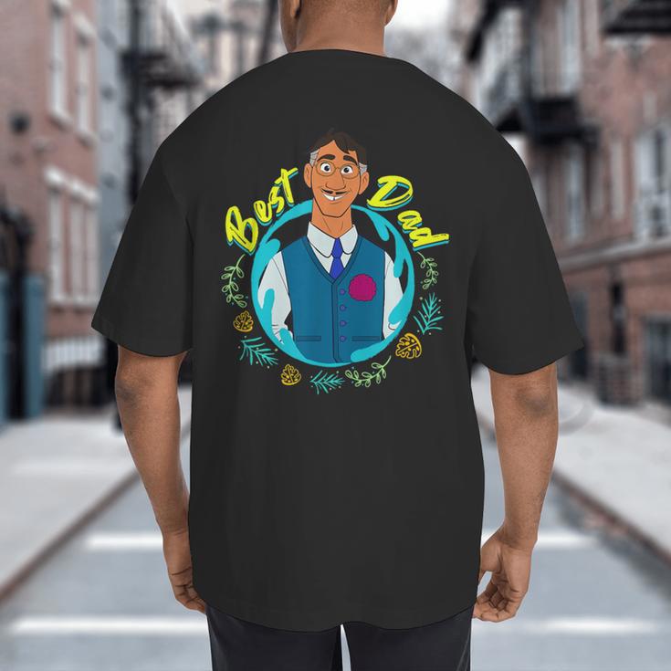 Disney Encanto Agustin Madrigal Best Dad Portrait Small Big And Tall Men's T-Shirt Back Print