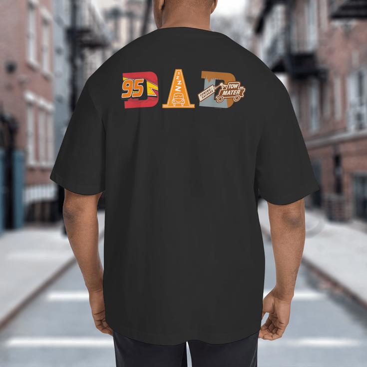 Disney And Pixar’s Cars Cozy Cone Dad Father’s Day Birthday Big And Tall Men's T-Shirt Back Print Disney And Pixar’s Cars Cozy Cone Dad Father’s Day Birthday Big And Tall Men's T-Shirt Back Print