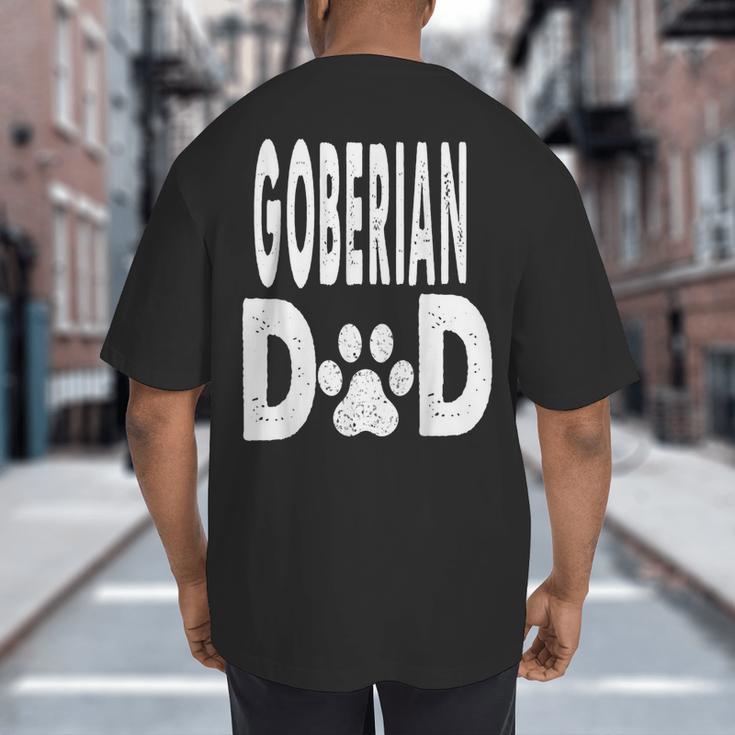 Goberian DAD Dog Owner Men Women Big And Tall Men's T-Shirt Back Print