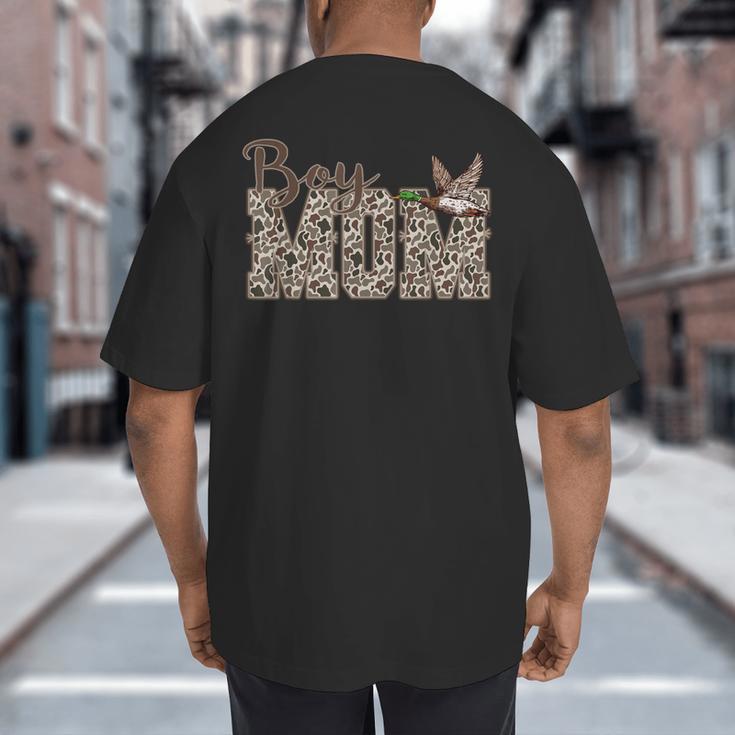 Hunting Boy Mom Duck Camouflage Camo Preppy Camo Dad Big And Tall Men's T-Shirt Back Print