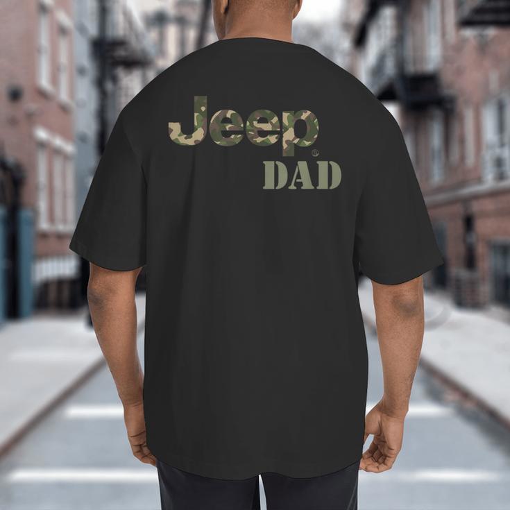 Jeep Dad Officially Licensed Big And Tall Men's T-Shirt Back Print Jeep Dad Officially Licensed Big And Tall Men's T-Shirt Back Print