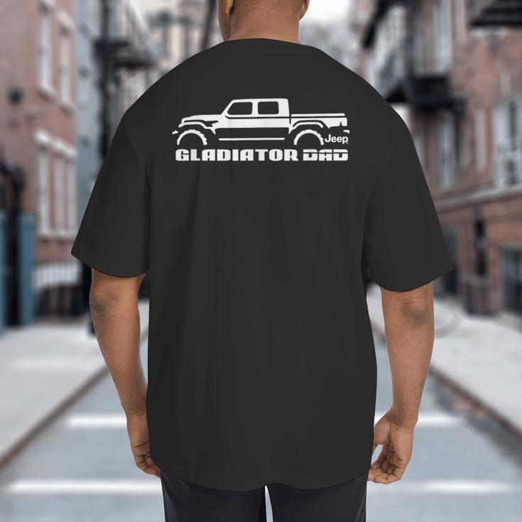 Jeep Gladiator Dad Officially Licensed Big And Tall Men's T-Shirt Back Print Jeep Gladiator Dad Officially Licensed Big And Tall Men's T-Shirt Back Print
