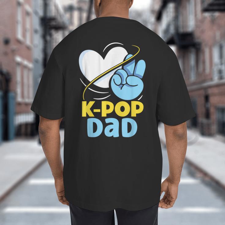 K-POP Dad Korean Lover K-Pop Music Cute Father Daddy Papa Big And Tall Men's T-Shirt Back Print K-POP Dad Korean Lover K-Pop Music Cute Father Daddy Papa Big And Tall Men's T-Shirt Back Print