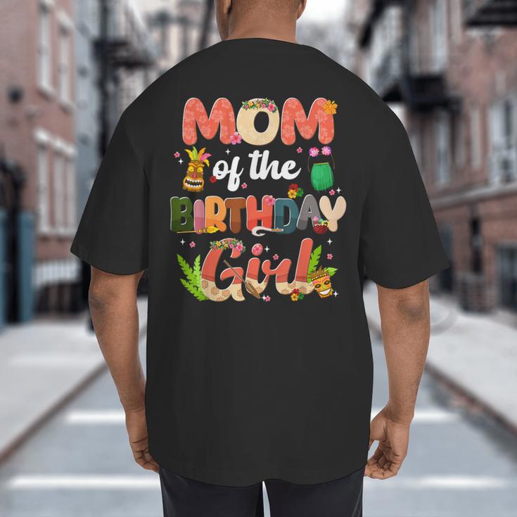 Mom And Dad Birthday Girl Matching Family Party Decorations Big And Tall Men's T-Shirt Back Print