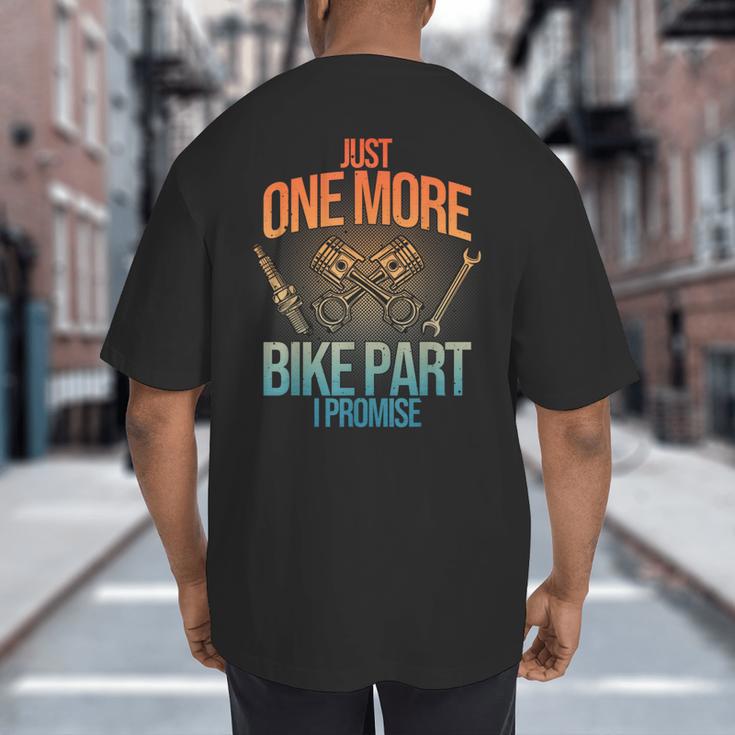 Motorcycle Mechanic Art For Men Dad Motorcycle Lovers Biker Big And Tall Men's T-Shirt Back Print Motorcycle Mechanic Art For Men Dad Motorcycle Lovers Biker Big And Tall Men's T-Shirt Back Print
