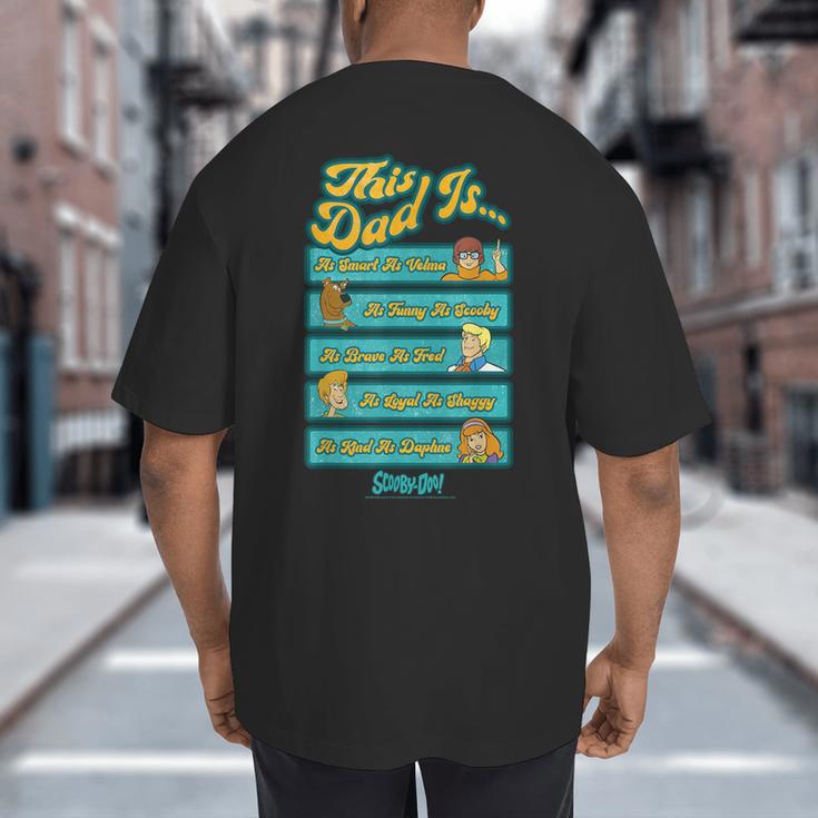 Scooby-Doo Father's Day Vintage Group Shot This Dad Is Big And Tall Men's T-Shirt Back Print