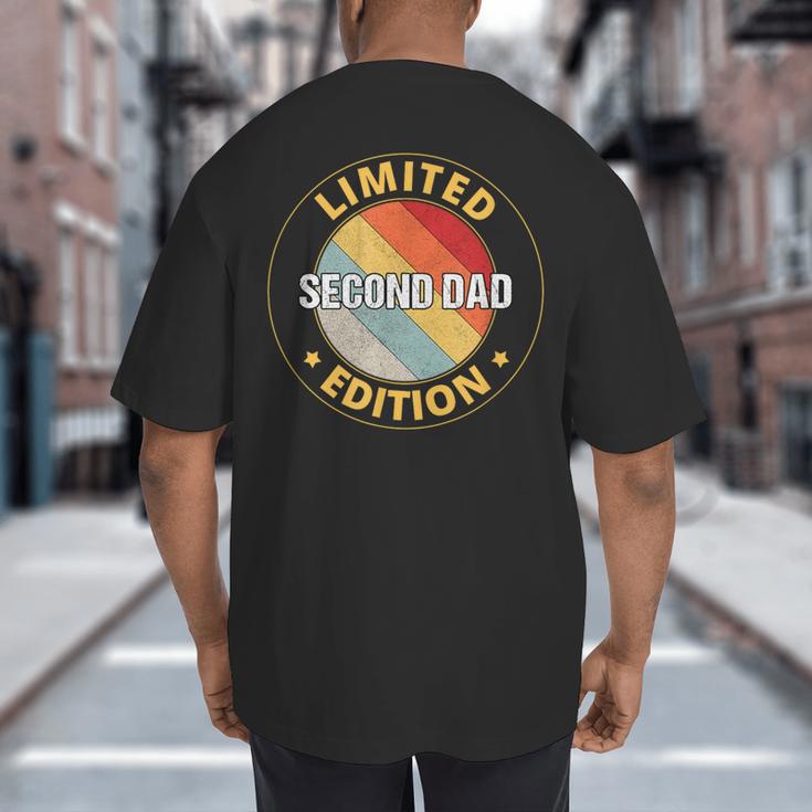Second Dad Big And Tall Men's T-Shirt Back Print