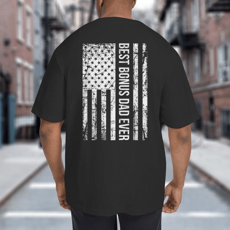 Step Dad Big And Tall Men's T-Shirt Back Print
