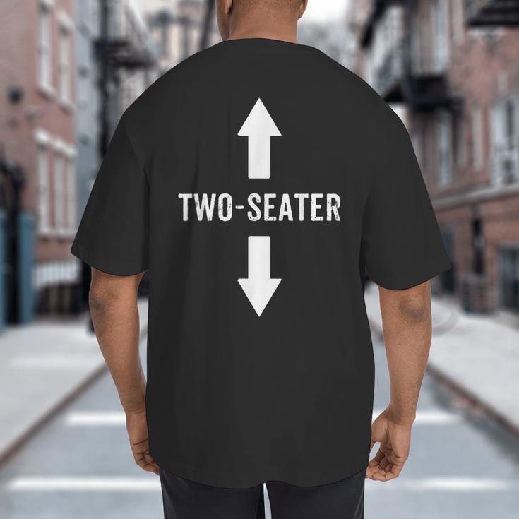 Two Seater Shirt For Men 2 Seater Dad Big And Tall Men's T-Shirt Back Print